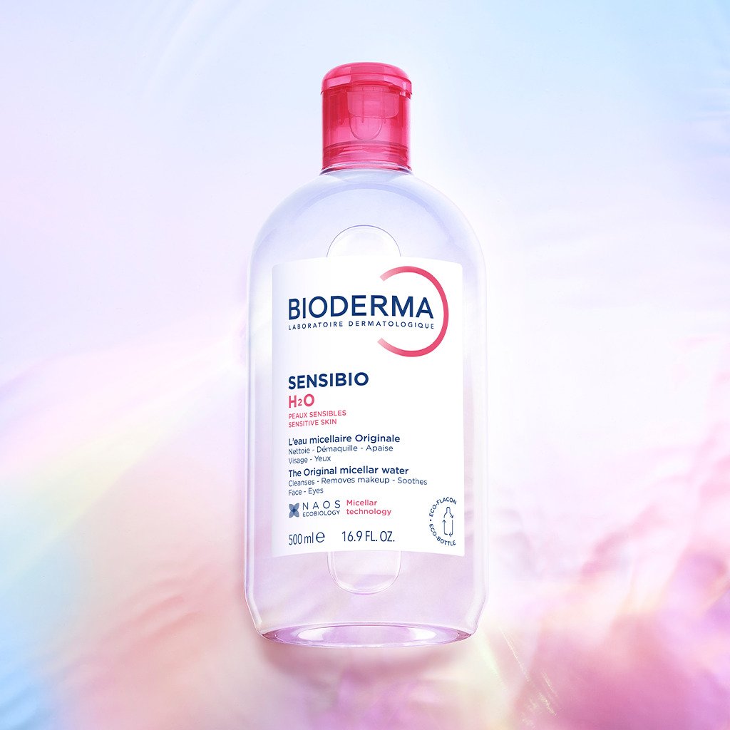 Sensibio H2O Eau micellaire | Eau nettoyante et démaquillante pour